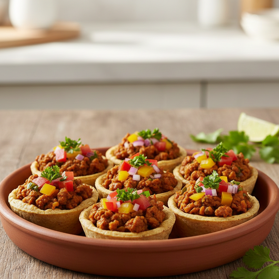 Warme borrelbox vegetarisch 12 tot 15 personen